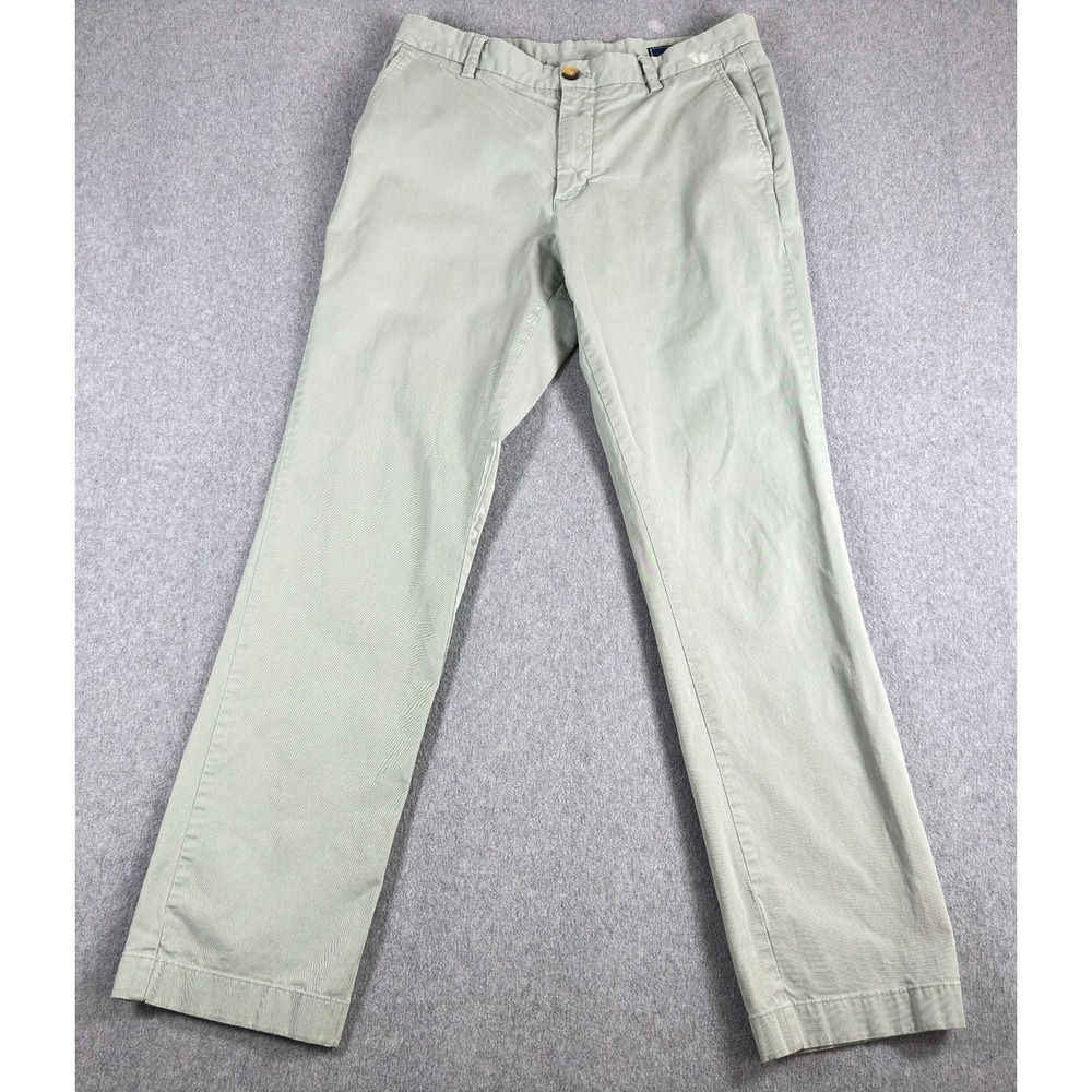 Vineyard Vines By Shep &‎ Ian Chino Pants Mens 32x32(30) Sea Green